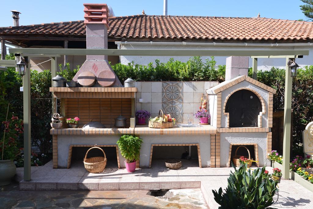 Villa House with Big Garden Korinth Exterior foto